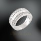 Damenring, Silber 925, Zirkonia