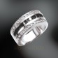 Damenring, Silber, 925°, Zirkonia